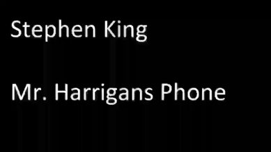 stephen king – mr harrigans phone