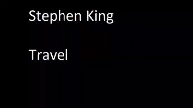 Stephen King – Travel