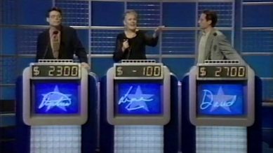 Celebrity Jeopardy – Stephen King, Lynn Redgrave, David Duchovny (BCTV November 6, 1995)